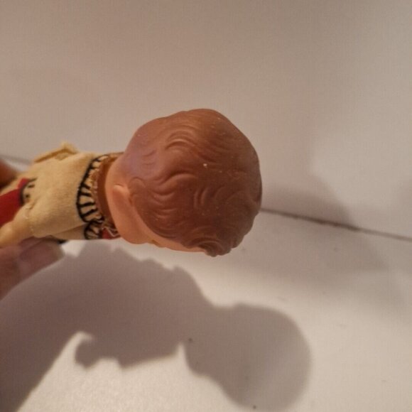 Uneeda PeeWees Pocket Boy Dolls Sports 4 Vintage 1966 Hee Wee 3.5" - Picture 14 of 16